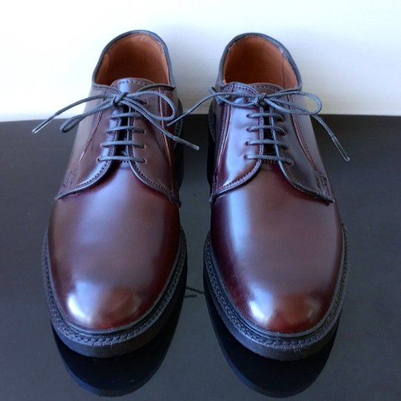 Allen Edmonds Men\'s Leeds Shell Cordovan Derby Dress Shoe Handcrafted in the USA main image 10